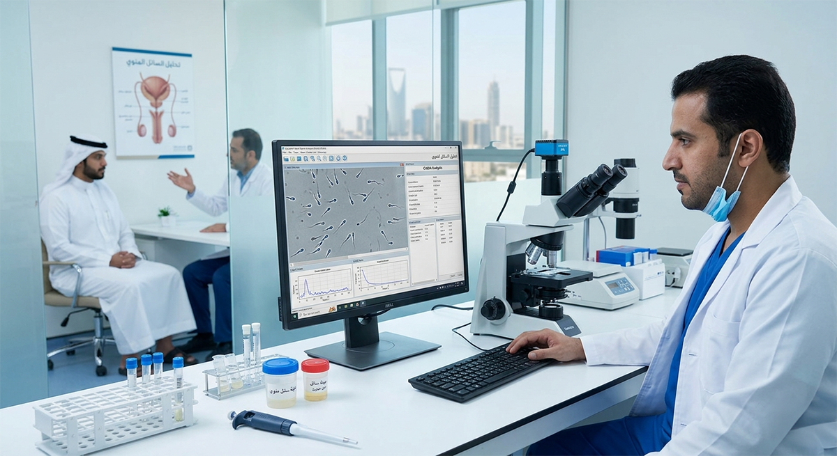 تحليل السائل المنوي الطبيعي كم العدد الطبيعي للحيوانات المنوية؟