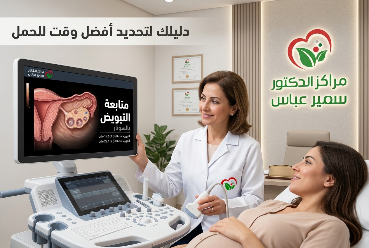 متابعة التبويض بالسونار