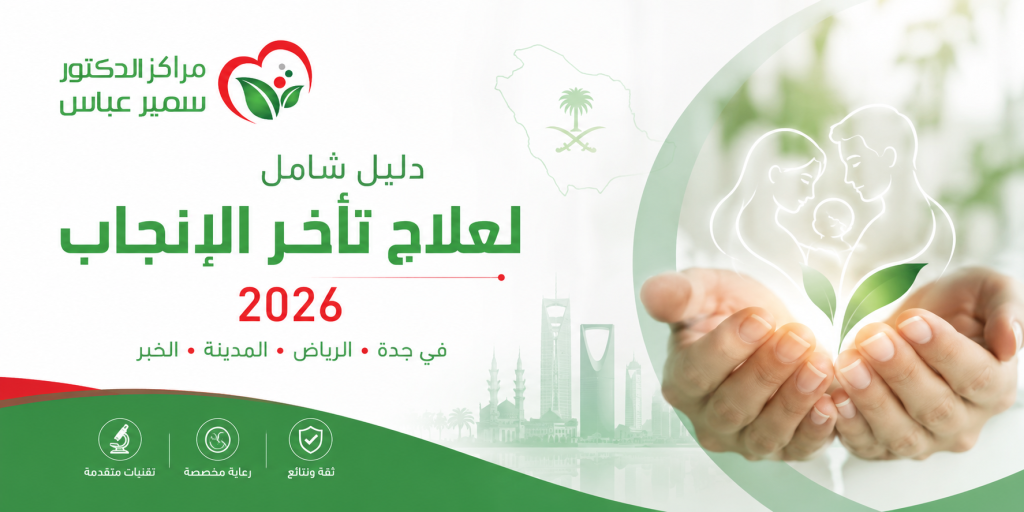 دليل شامل لعلاج تأخر الإنجاب في جدة والرياض والمدينة والخبر 2026
